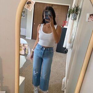 25” waist levi jeans